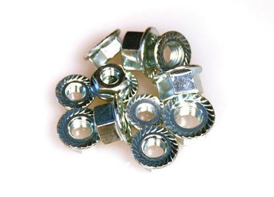 ARP M10 x 1.25 Locking Flange Nut Kit (10 pack) by DTX Performance for car part upgrades