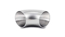 Load image into Gallery viewer, Vibrant 2.0in OD T304 SS 90 Deg Mandrel Bend Elbow, brushed stainless steel for performance car parts and exhaust systems, by DTX Performance.