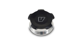 Vibrant 2in OD Aluminum Weld Bungs w/ Anodized Black Aluminum Threaded Cap (incl. O-Ring), high performance auto part