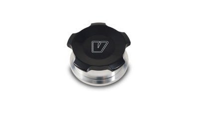 Vibrant 1.5in OD Aluminum Weld Bungs w/ Black Anodized Threaded Cap (incl. O-Ring) performance car parts DTX Performance
