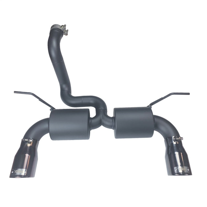 Injen 18-20 Jeep Wrangler JL L4-2.0L Turbo / V6-3.6L SS Axle-back Exhaust - Black - DTX Performance