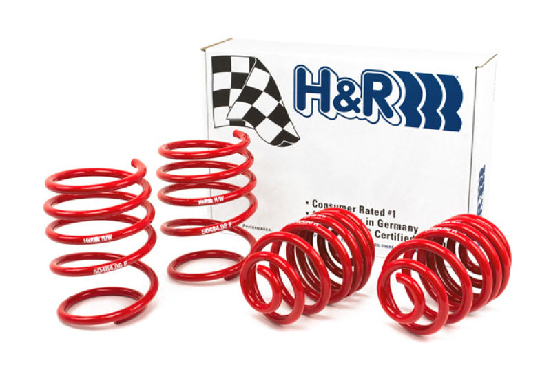 H&R 01-06 BMW 325Ci Cabrio/330Ci Cabrio E46 Race Spring (w/Sport Suspension) - DTX Performance