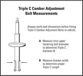H&R TC114 Triple Camber Adjustment Bolts - 14mm H&R