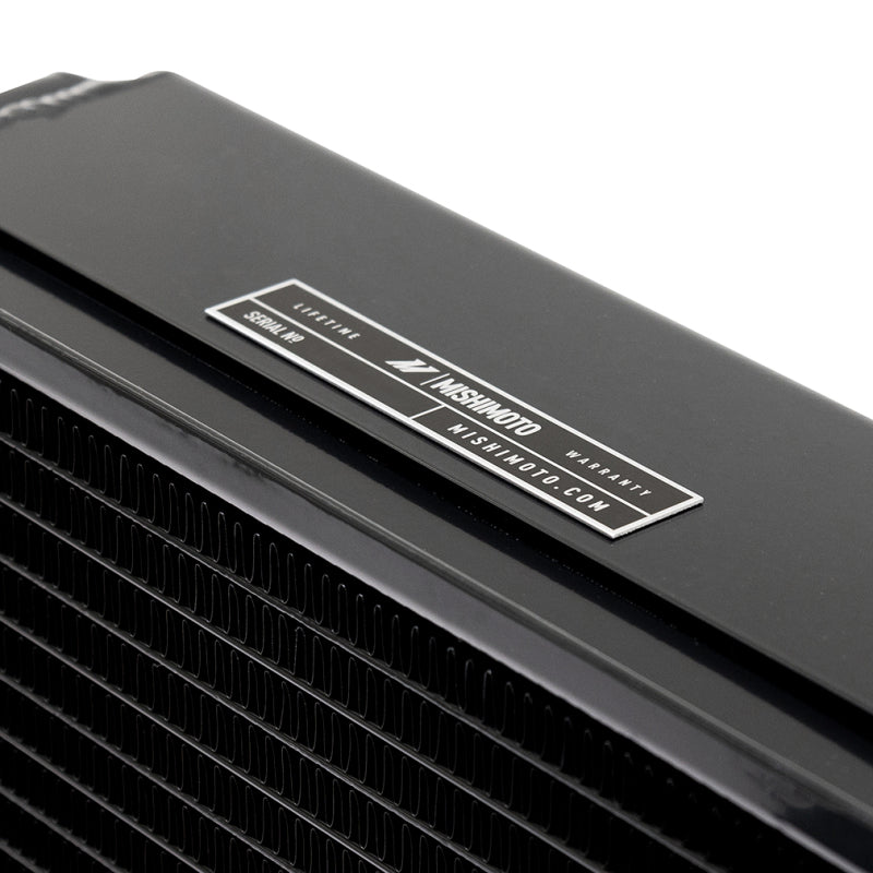 Mishimoto Universal Drag Race Performance Aluminum Radiator - Black - DTX Performance