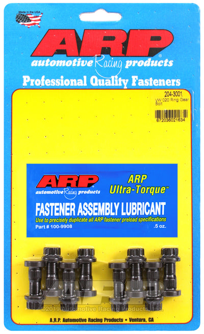 ARP VW 020 M9 Ring Gear Bolt Kit for high performance upgrades, from veteran owned shop DTX Performance.
