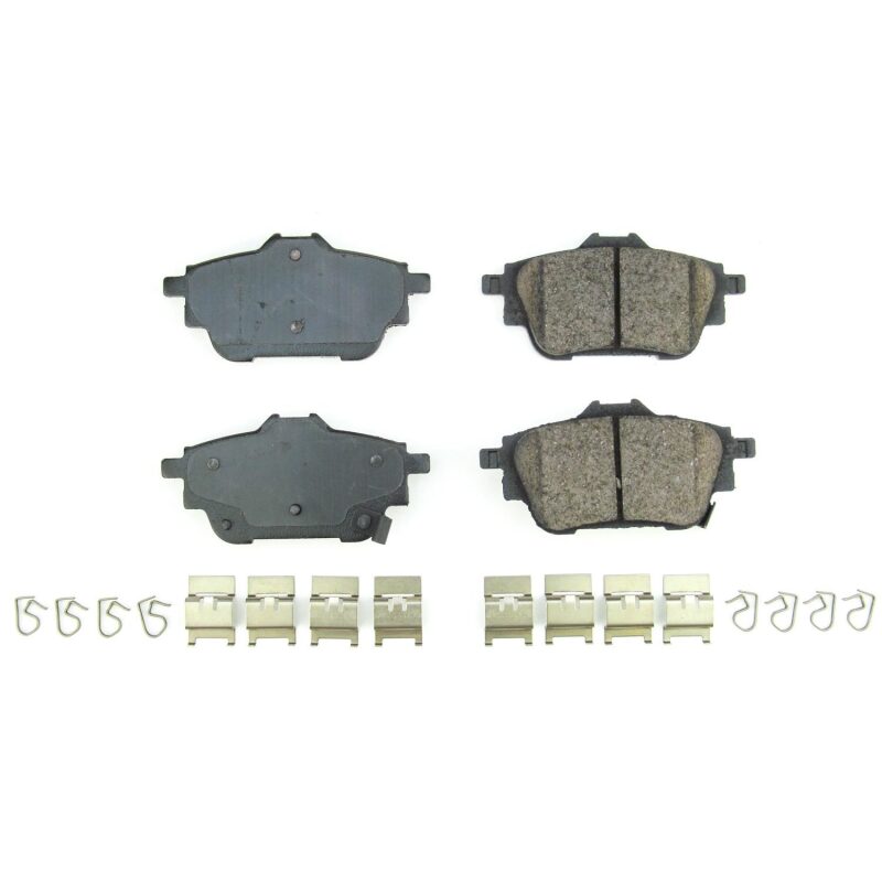 Power Stop 20-21 Nissan Sentra Rear Z17 Evo Ceramic Brake Pads w/Hardware - DTX Performance