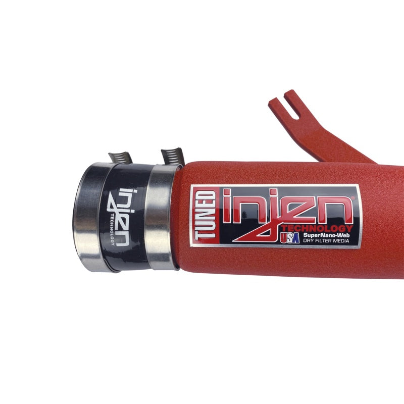 Injen 17-20 Honda Civic Si L4 1.5L Turbo Wrinkled Red SP Short Ram Intake - DTX Performance