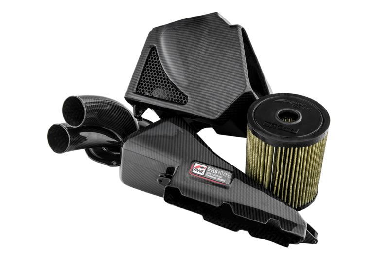 AWE Tuning Audi C7 S6 / S7 4.0T S-FLO Carbon Intake V2 - DTX Performance