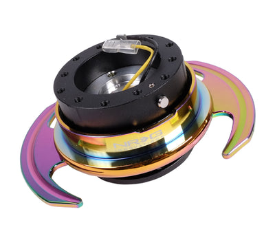 NRG Quick Release Kit Gen 3.0 - Neochrome, ideal for performance car parts and racing suspension upgrades from DTX Performance.