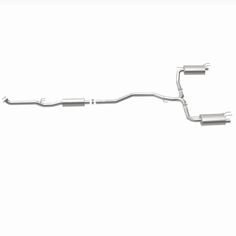 MagnaFlow CatBack 2018 Honda Accord L4 2.0LGAS 2.5in Dual Outlet Stainless Street Series Exhaust, performance car parts, DTX Performance