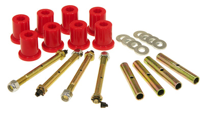 Prothane 76-86 Jeep CJ5/7/8 Rear Shackle Bushings - Red, performance car parts, DTX Performance, suspension kits