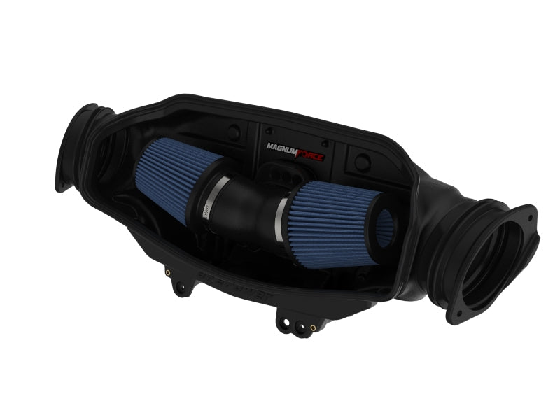 aFe 20-23 Chevy Corvette C8 Magnum FORCE Stage-2 Cold Air Intake w/ Pro 5R Filters - performance car parts veteran owned shop.