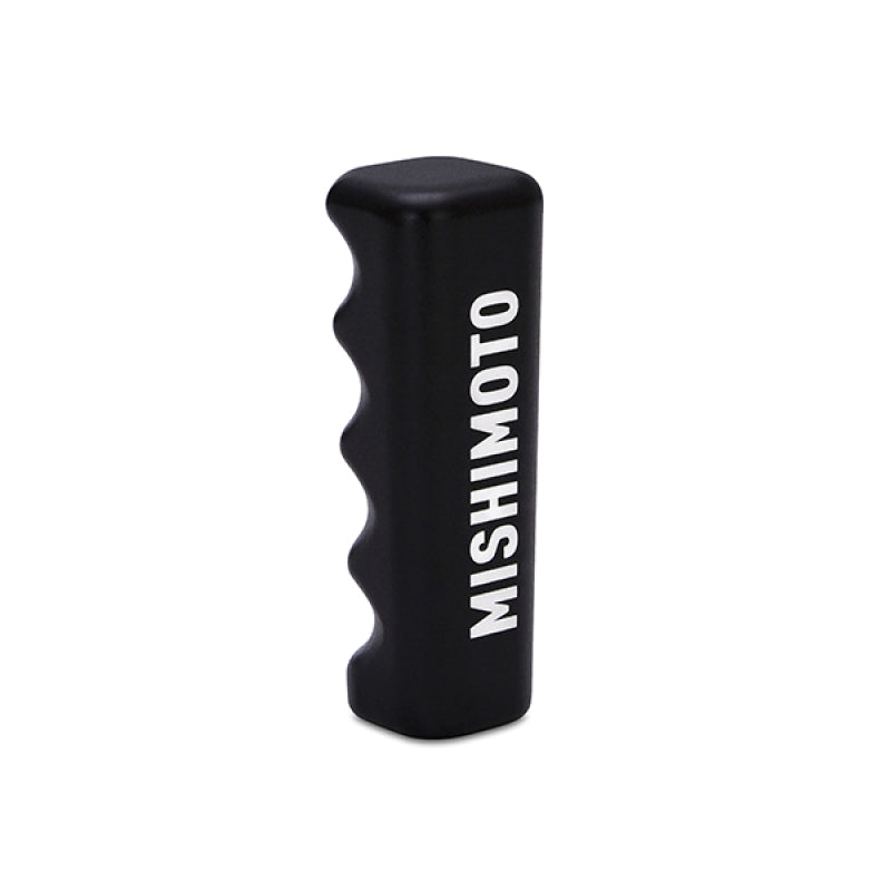Mishimoto Pistol Grip Shift Knob - Black, ergonomically designed for grip and comfort, ideal for performance car parts from DTX Performance