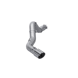 MBRP 20-23 Chevrolet Silverado 2500HD 6.6L Armor Plus T409 SS Single Side Exit 5in DPF Back Exhaust for performance upgrades