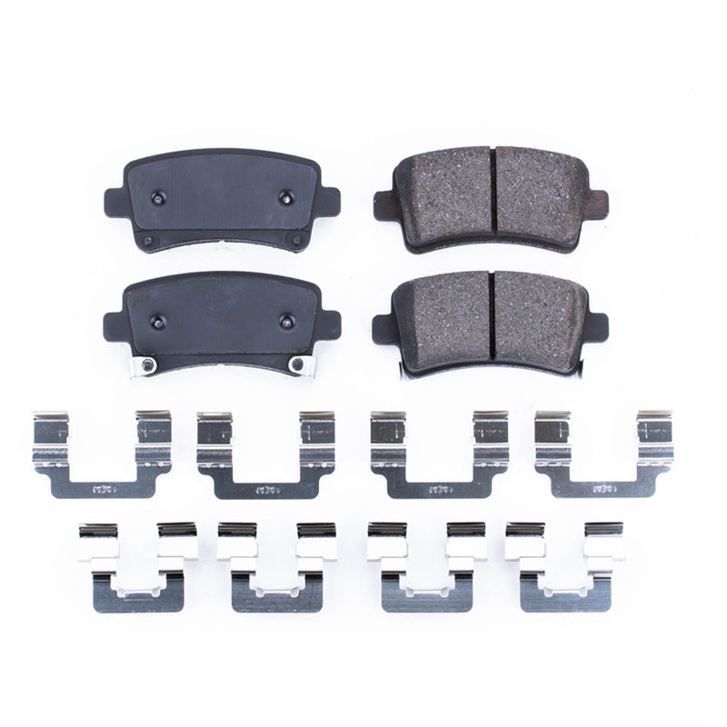 Power Stop 2010 Buick Allure Rear Z17 Evolution Ceramic Brake Pads w/Hardware - DTX Performance