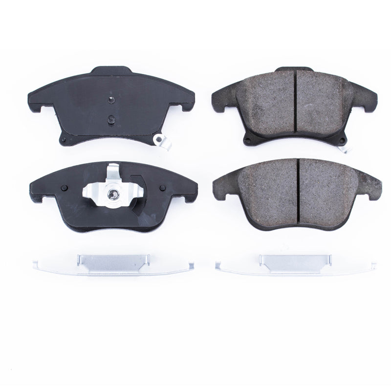 Power Stop 13-19 Ford Fusion Front Z17 Evolution Ceramic Brake Pads w/Hardware - DTX Performance