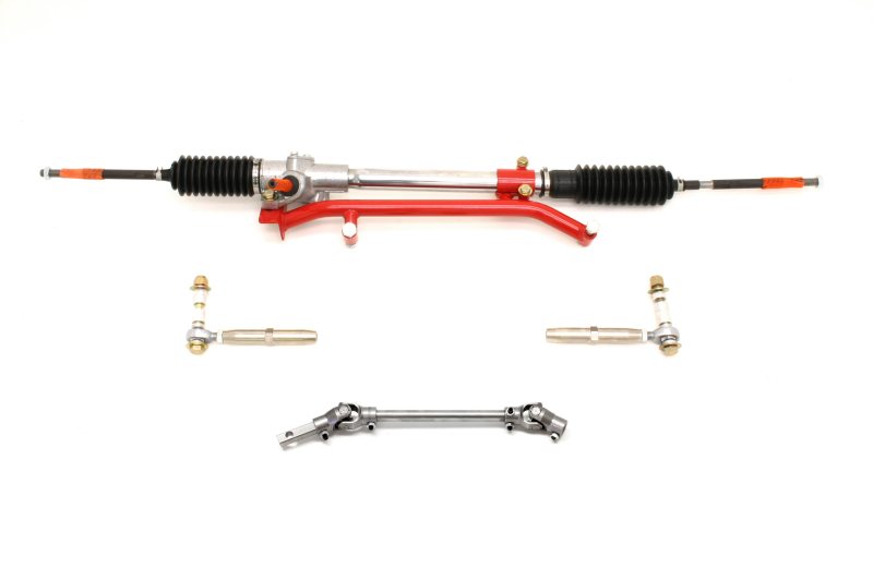 BMR 93-02 F-Body Manual Steering Conversion Kit (For Stock K-Member Only) - Red - DTX Performance