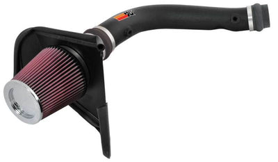 K&N 00-04 Toyota Tacoma/4Runner L4-2.4L/2.7L Performance Air Intake Kit with oiled cotton filter, ideal for engine performance upgrades