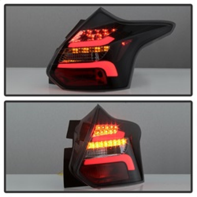 Spyder 12-14 Ford Focus 5DR LED Tail Lights