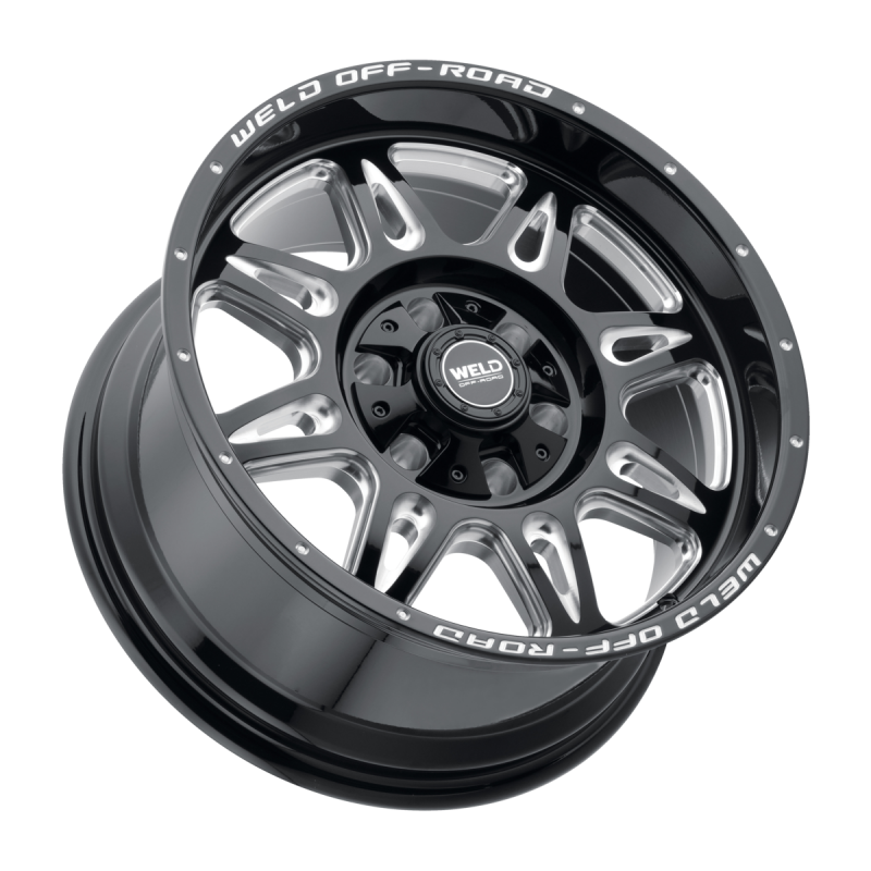 Weld Cheyenne 20x12 / 6x135 / 4.75 BS / 106.1 HB - Gloss Black Milled - Non-BL Wheel