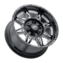 Load image into Gallery viewer, Weld Cheyenne 22x12 / 6x135 / 4.75 BS / 106.1 HB - Gloss Black Milled - Non-BL Wheel