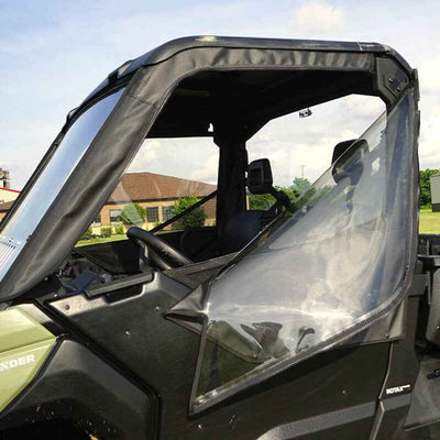 Seizmik 16-23 Can Am Defender HD5-HD10 Soft Upper Door Kit installation on vehicle