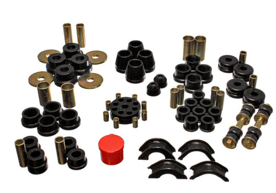 Energy Suspension 70-70 Nissan 240Z Black Hyper-Flex Master Bushing Set for performance car parts at DTX Performance