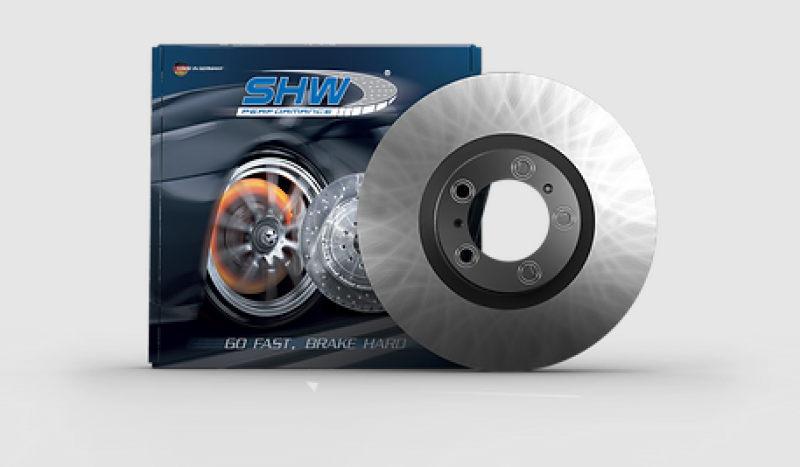 SHW 19-21 Porsche Macan S 3.0L Left Front Smooth Monobloc Brake Rotor high performance car part by DTX Performance