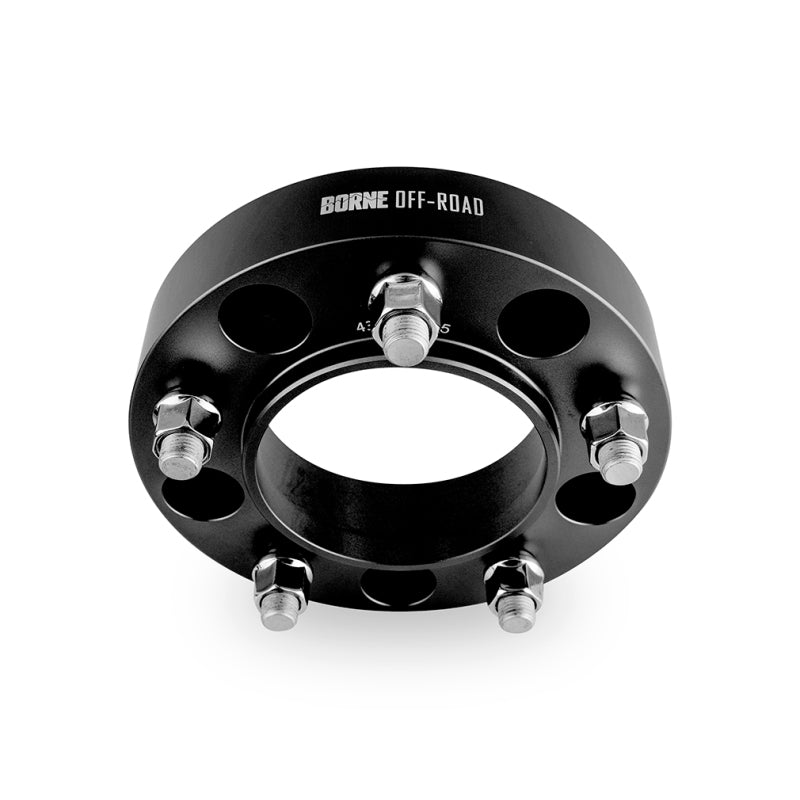 Mishimoto Borne Off-Road Wheel Spacers 5x150 110.1 25 M14 Black - DTX Performance