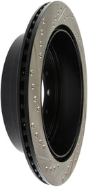 StopTech Slotted & Drilled Sport Brake Rotor for performance car braking upgrades at DTX Performance, a veteran owned shop.