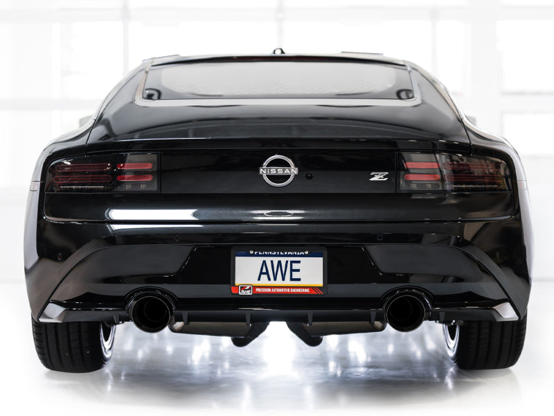 AWE 2023 Nissan Z RZ34 RWD Touring Edition Catback Exhaust System w/ Diamond Black Tips - DTX Performance