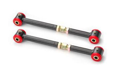 BMR 08-14 Cadillac CTS-V Rear Adjustable Toe Rod w/ Poly Bushings - Black, performance car parts by DTX Performance