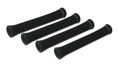 Vibrant 3/4in Dia Spark Plug Boot Insulator (4/Pack) Black color by DTX Performance for high performance car and engine upgrades