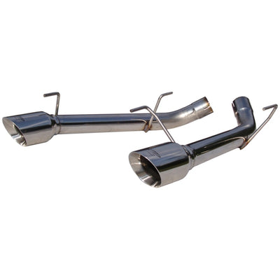 MBRP 2005-2009 Ford Mustang GT Dual Axle Back Muffler Delete - high performance exhaust systems from DTX Performance