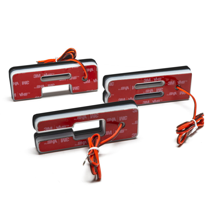 ORACLE Lighting Universal Illuminated LED Letter Badges - Matte Blk Surface Finish - O for performance car parts and tuning upgrades.