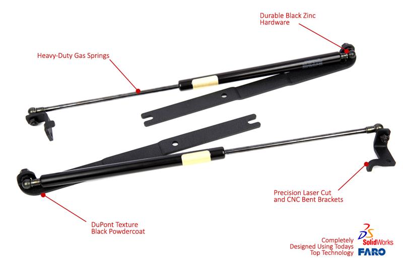 GrimmSpeed 13+ Subaru BRZ / 13+ Scion FR-S Hood Struts GrimmSpeed