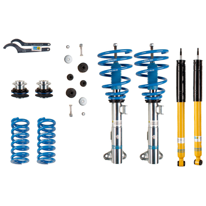 Bilstein B14 2002 Mercedes-Benz C230 Kompressor Front and Rear Suspension Kit - DTX Performance