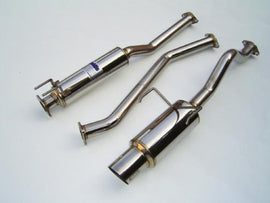 Invidia 01+ Civic EX 2DR/4DR 60mm Cat-back Exhaust, high performance car parts from DTX Performance for tuning upgrades.