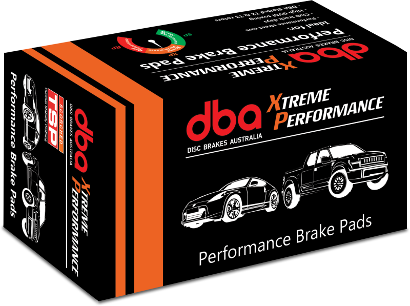 DBA 92-99 Toyota Land Cruiser XP Performance Front Brake Pads - DTX Performance