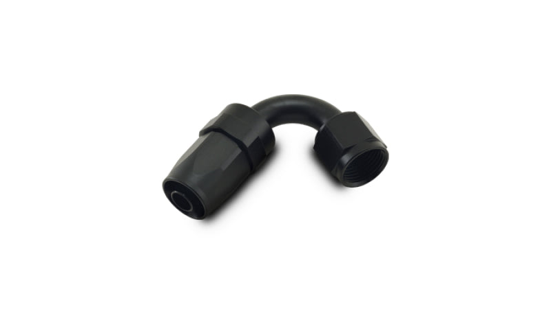 Vibrant -16AN 120 Degree Elbow Hose End Fitting for high performance car parts and upgrades.
