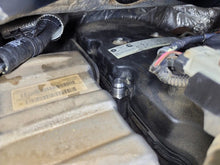 Load image into Gallery viewer, Mishimoto 2007.5+ Ram 6.7L Cummins Top Heater Hose Upgrade installation view in engine.