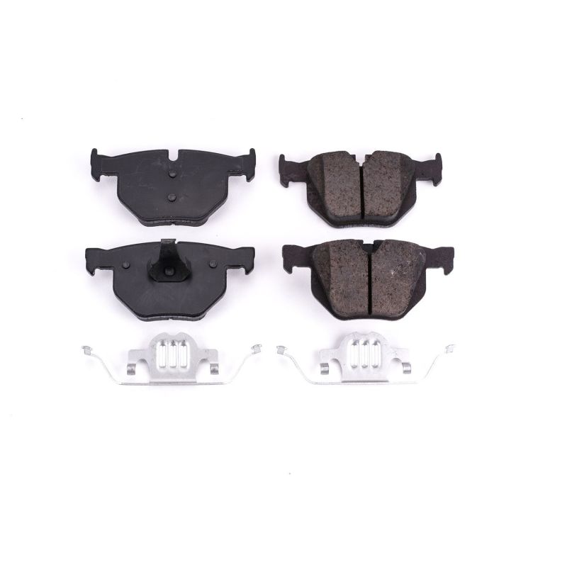 Power Stop 07-18 BMW X5 Rear Z17 Evolution Ceramic Brake Pads w/Hardware - DTX Performance