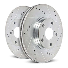 Load image into Gallery viewer, Power Stop 07-19 Ford Expedition Front Evolution Drilled &amp; Slotted Rotors - Pair for high performance brakes, DTX Performance upgrade