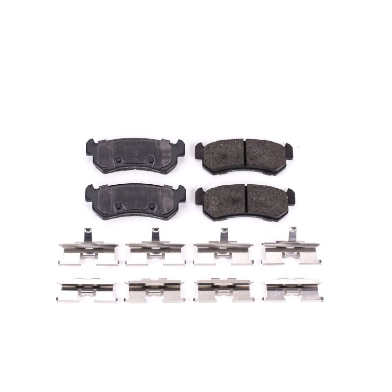 Power Stop 04-06 Chevrolet Optra Rear Z17 Evolution Ceramic Brake Pads w/Hardware - DTX Performance