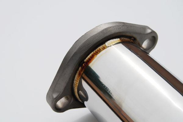 Invidia 00+ S2000 70mm Single N1 Titanium Tip Cat-back Exhaust flange - performance car parts by DTX Performance