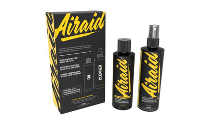 Airaid Renew Kit - 12oz Cleaner / 8oz Squeeze Oil - Yellow for high performance car parts by DTX Performance