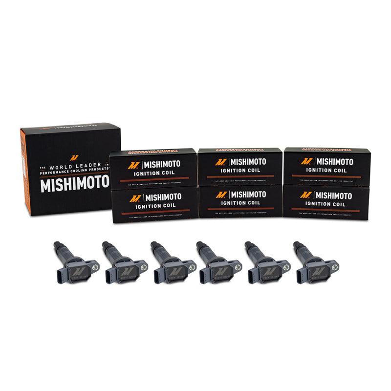 Mishimoto 05-15 Toyota Tacoma 4.0L Ignition Coil - 6-Pack - DTX Performance