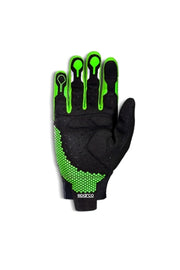 Sparco Gloves Hypergrip+ 10 Black/Green for performance car parts, veteran owned shop | DTX Performance upgrades