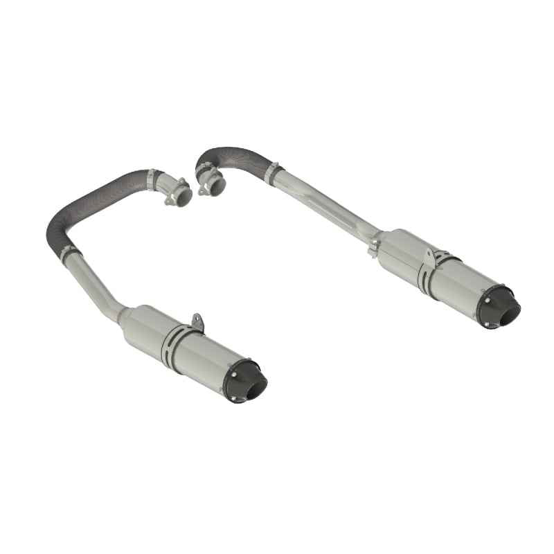 MBRP 11-14 Polaris RZR 900 Dual Exhaust Headers-Back for performance upgrade