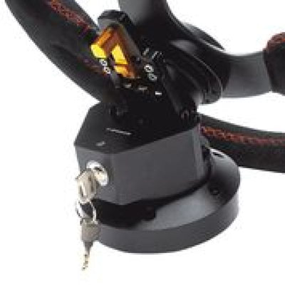 NRG Steering Wheel Quick Tilt System w/Lock - Silver for performance car upgrades | DTX Performance auto parts